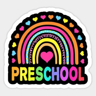 Preschool  Girls  Kids Teacher Back To School Sticker